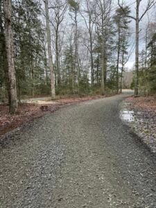 stone driveway repairs